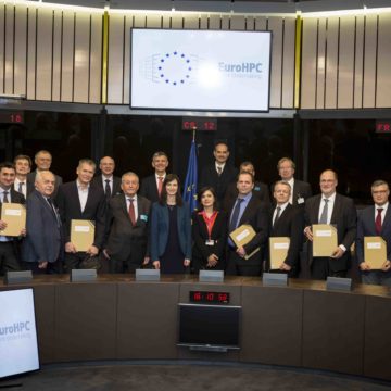 Podpis pogodbe EuroHPC Joint Undertaking1